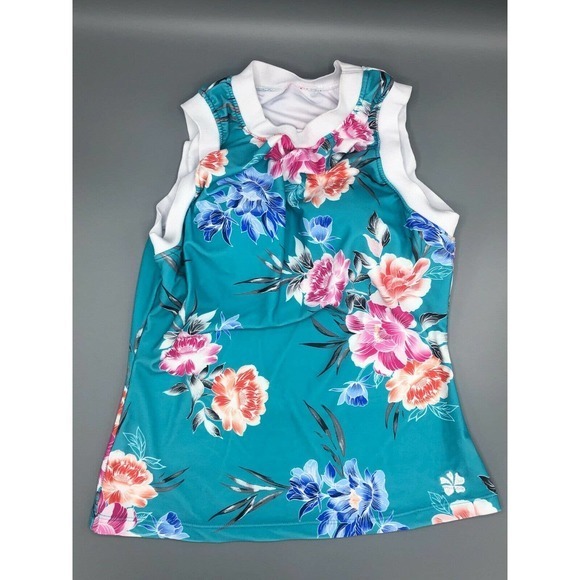Hapari Women’s bloom tank tankini Top Small US‎ 4-6 - Picture 4 of 10
